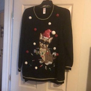 Christmas light up sweater